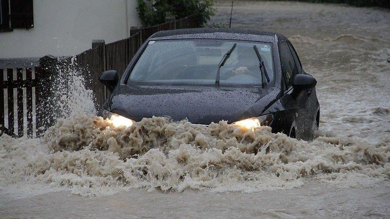 Hochwasser in Freilassing