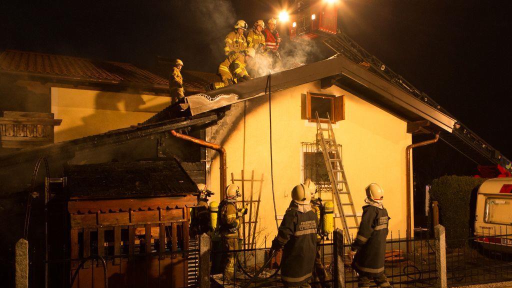 Garagenbrand in Straßwalchen