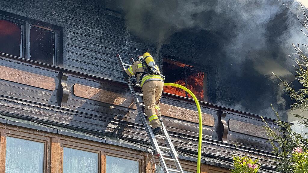 Wohnhausbrand Ebenau