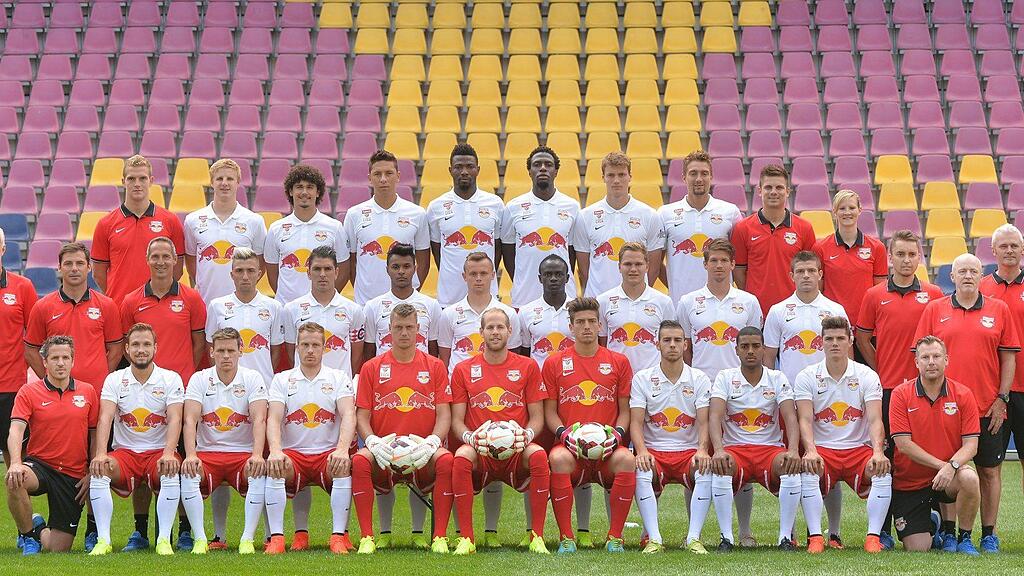 Das aktuelle Mannschaftsfoto vom FC Red Bull Salzburg.