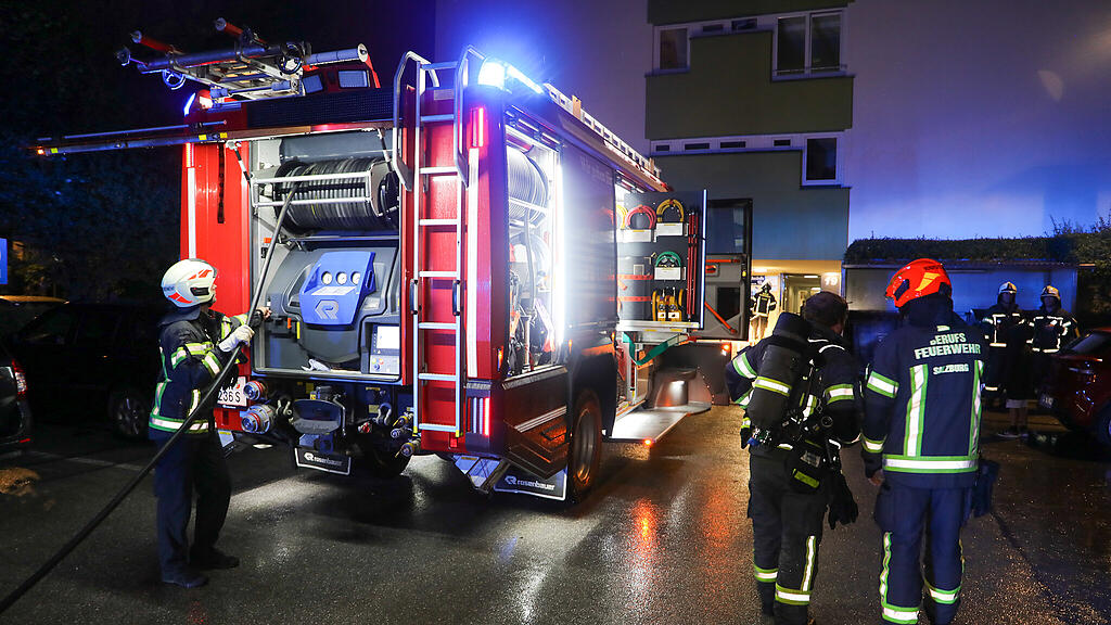 Brand Itzling Goethestraße