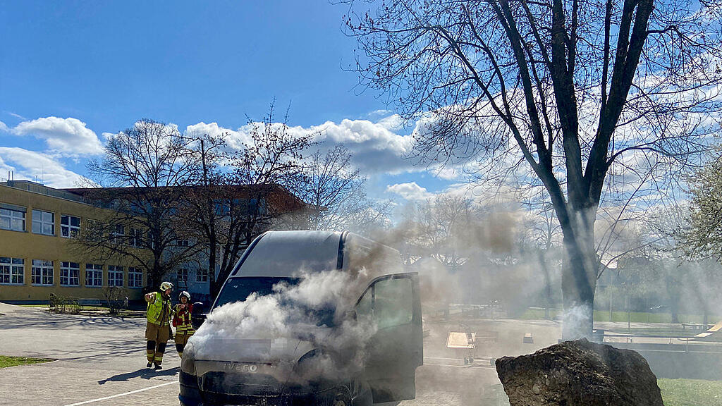Fahrzeugbrand Oberndorf