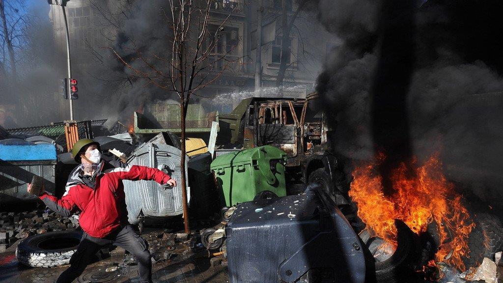Gewalt-Eskalation in Kiev