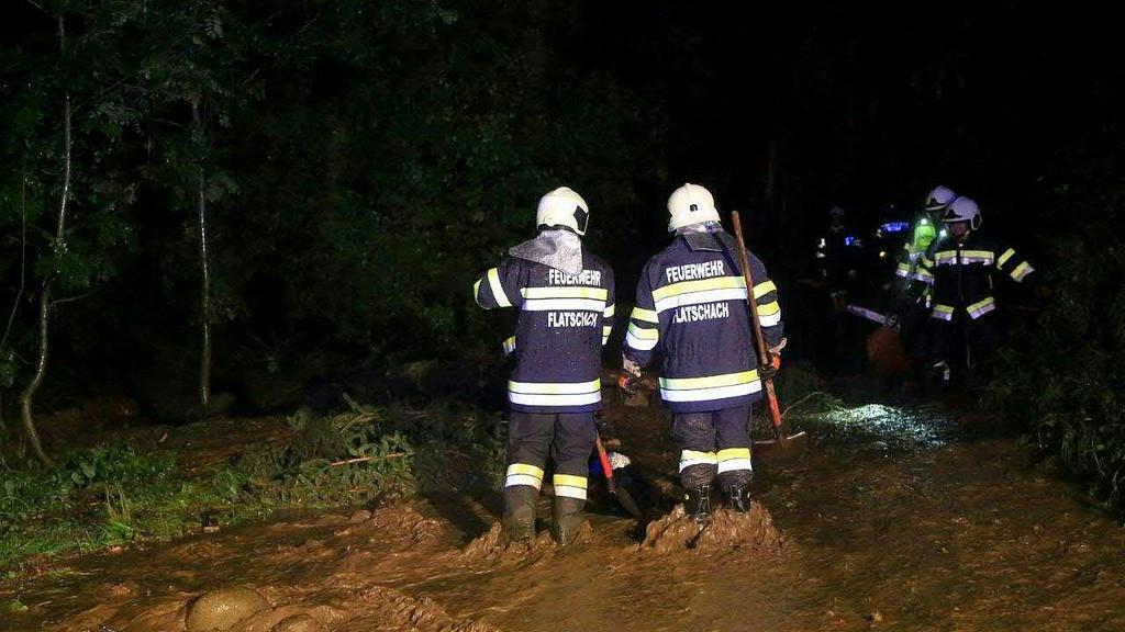 Unwettereinsätze in der Steiermark