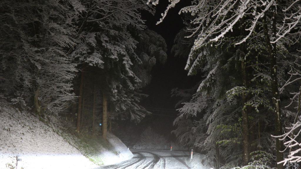 Wintereinbruch in der Mozartstadt