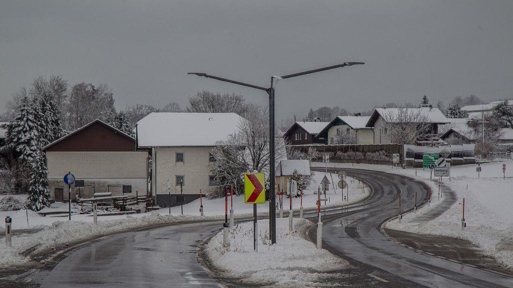 Winterdienst in Eugendorf im Einsatz
