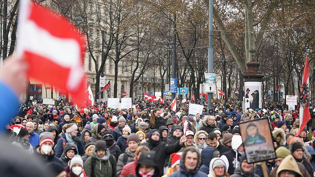 Corona-Demo Wien