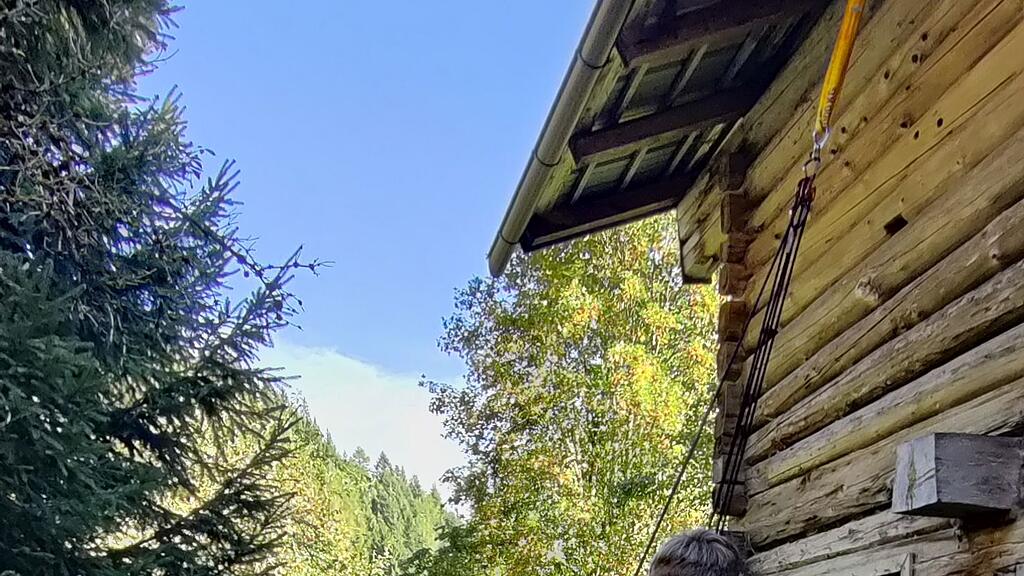 Kuh in Pfarrwerfen aus Jauchegrube gerettet