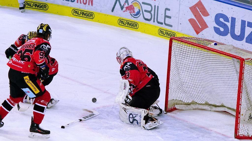 Eishockey: Salzburg gewinnt letztes Heimspiel