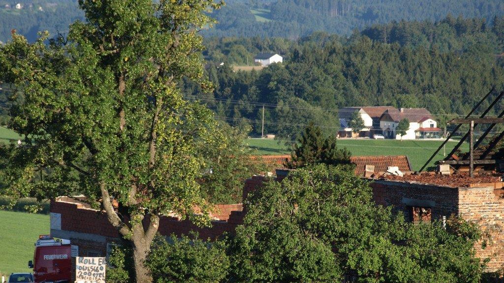 Bilder der Löscharbeiten