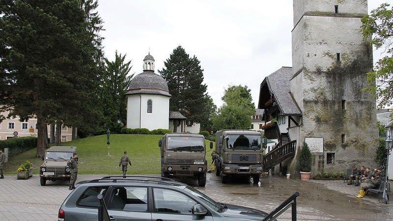 Team Österreich im Einsatz