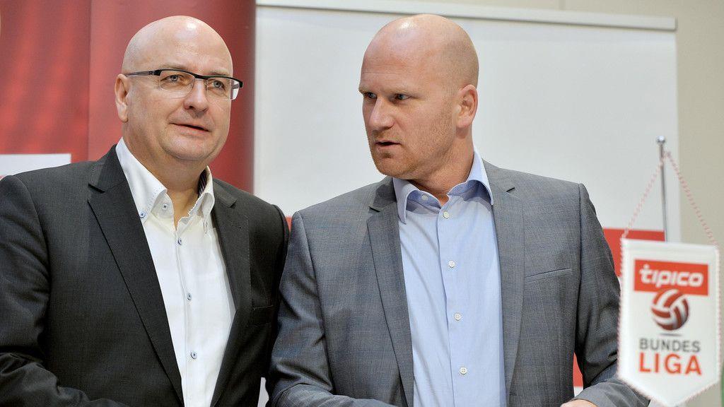 Bilder der Pressekonferenz