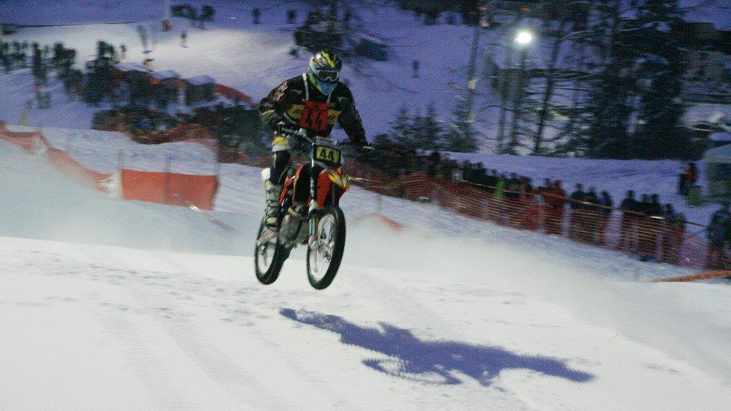 Snow Speedhill Race in Ried