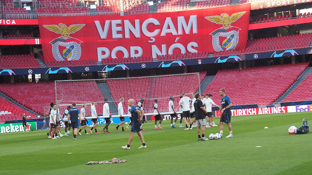 Red Bull Salzburg, Training, Benfica Lissabon,