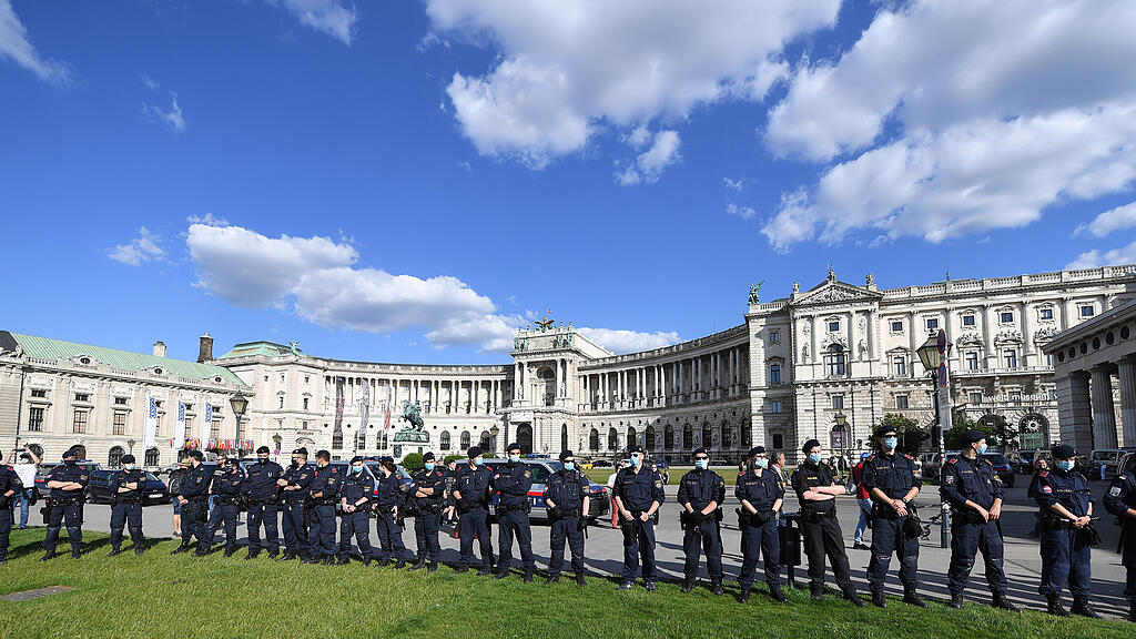FPÖ Demo, Corona