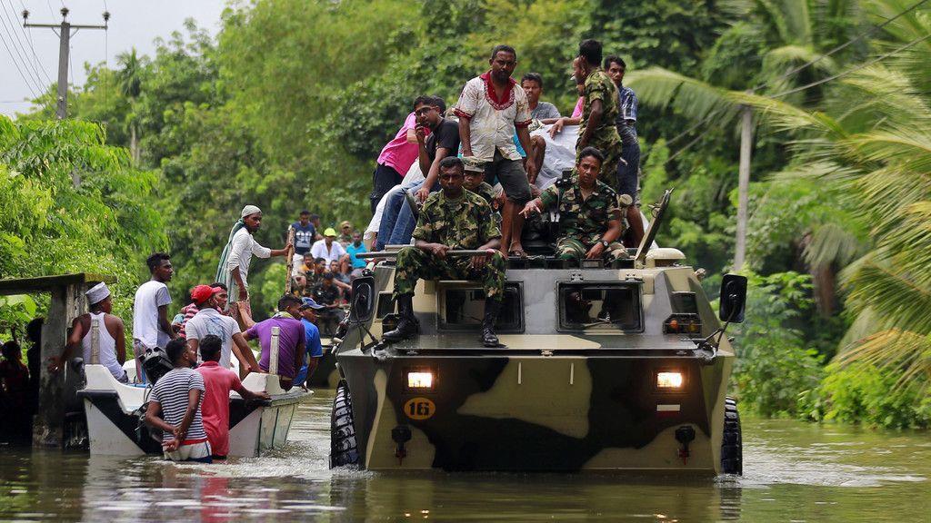 Über 100 Tote nach Unwettern in Sri Lanka