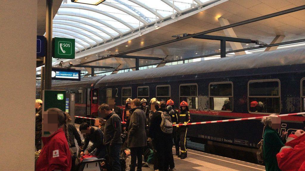 Zugunfall am Hauptbahnhof, I
