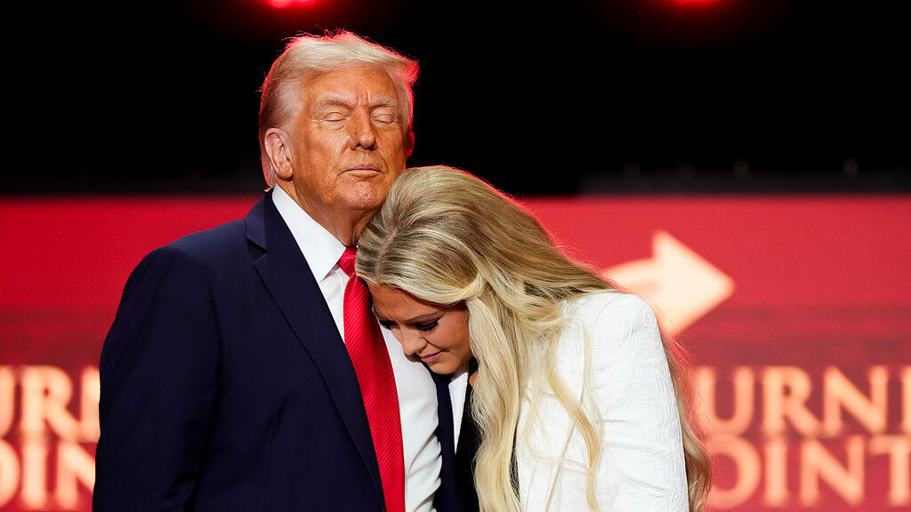 Trauerfeier Charlie Kirk, Donald Trump und Erika Kirk