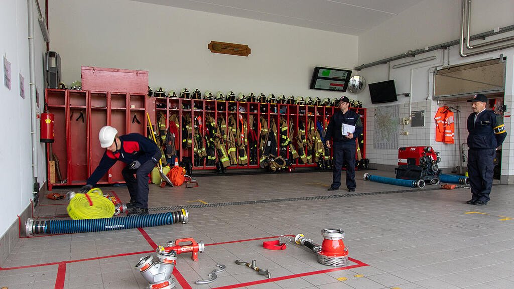Feuerwehrleistungsabzeichen in Gold