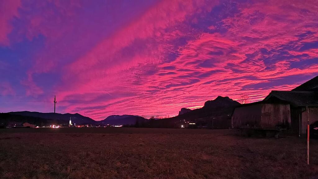Sonnenaufgang, Salzburg