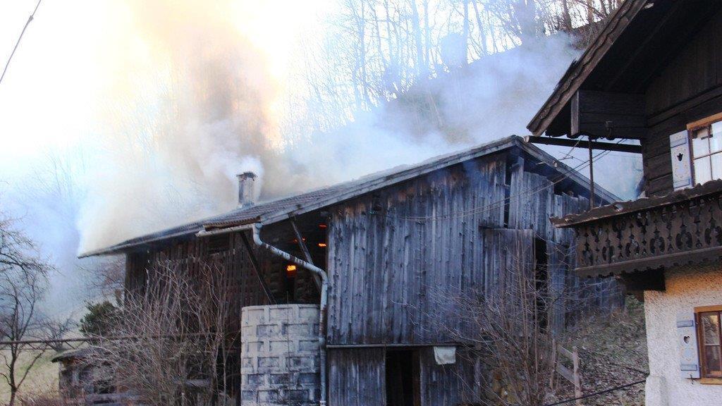 Feuerwehr verhindert Vollbrand