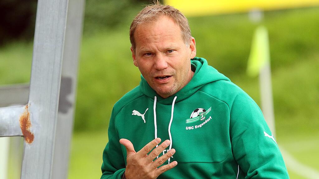 Michael Schwaiger legt auf eigenen Wunsch sein Amt als Eugendorf-Trainer im Sommer zurück.