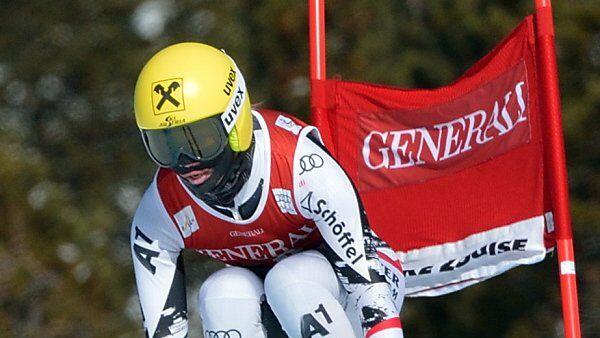 Anna Fenninger zeigte eine gute Trainingsfahrt
