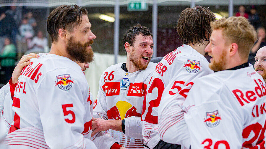 Jubelszenen EC Red Bull Salzburg Titel