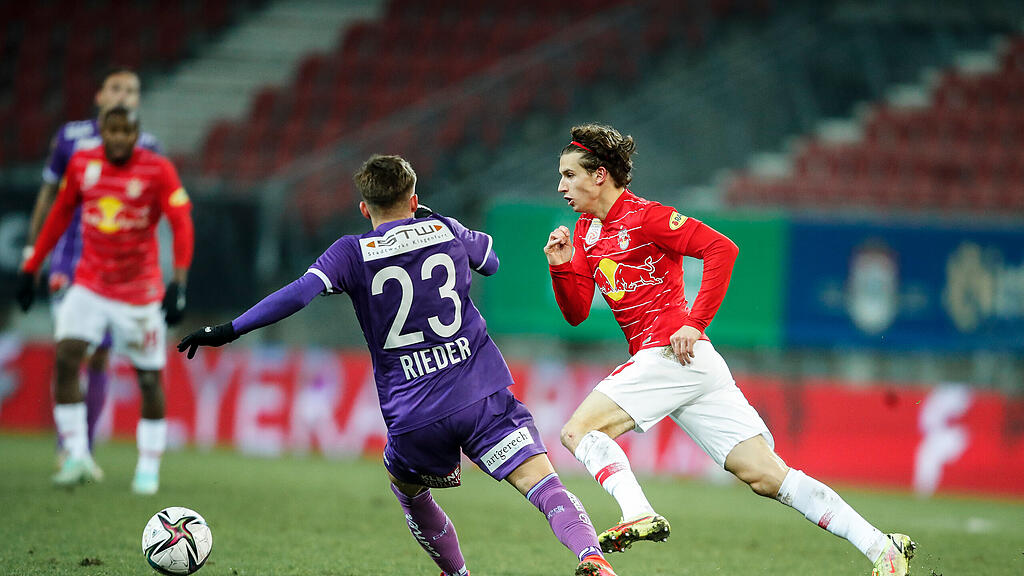 Austria Klagenfurt gegen FC Red Bull Salzburg