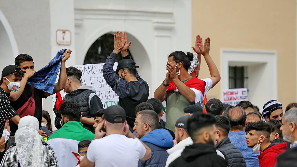 Palästina-Demo in Salzburg