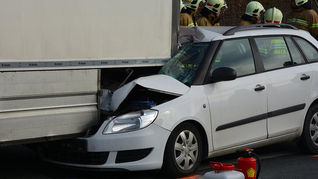 Unfall auf A10 bei Hallein