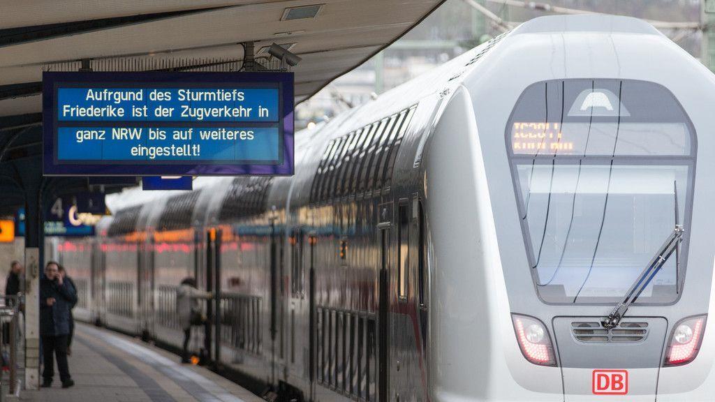 Sturmtief "Friederike" in Europa
