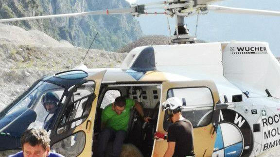 Verletztes Schaf aus Tennengebirge gerettet