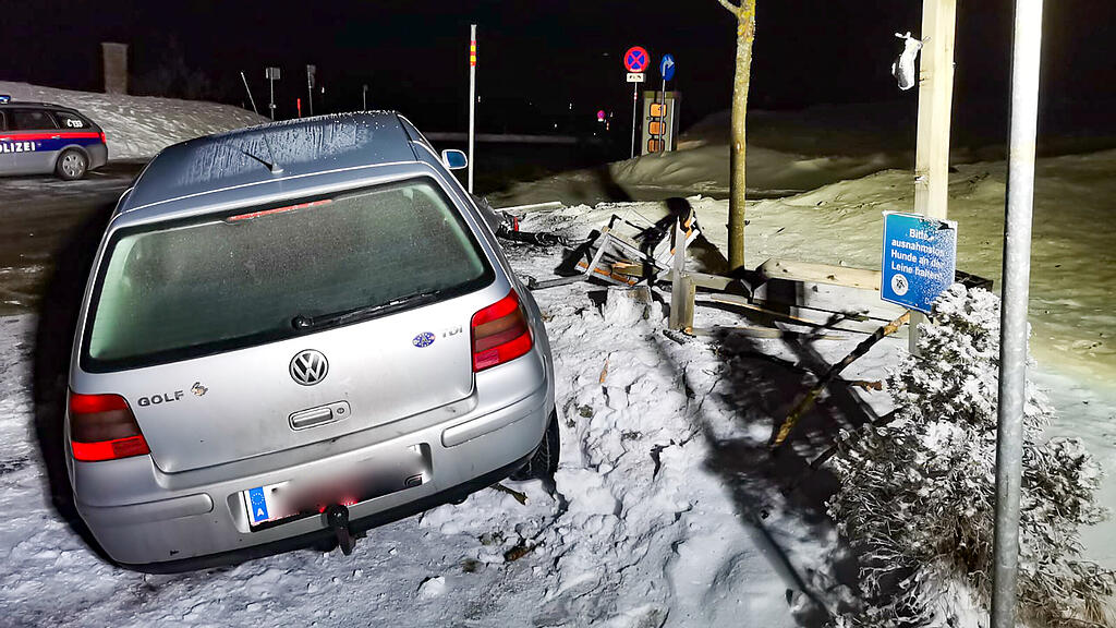 Unfall am Gaisberg
