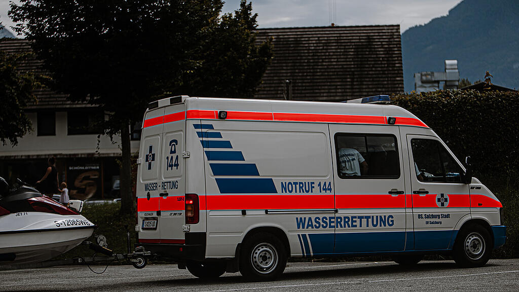 Wasserrettung, Golling, Salzach