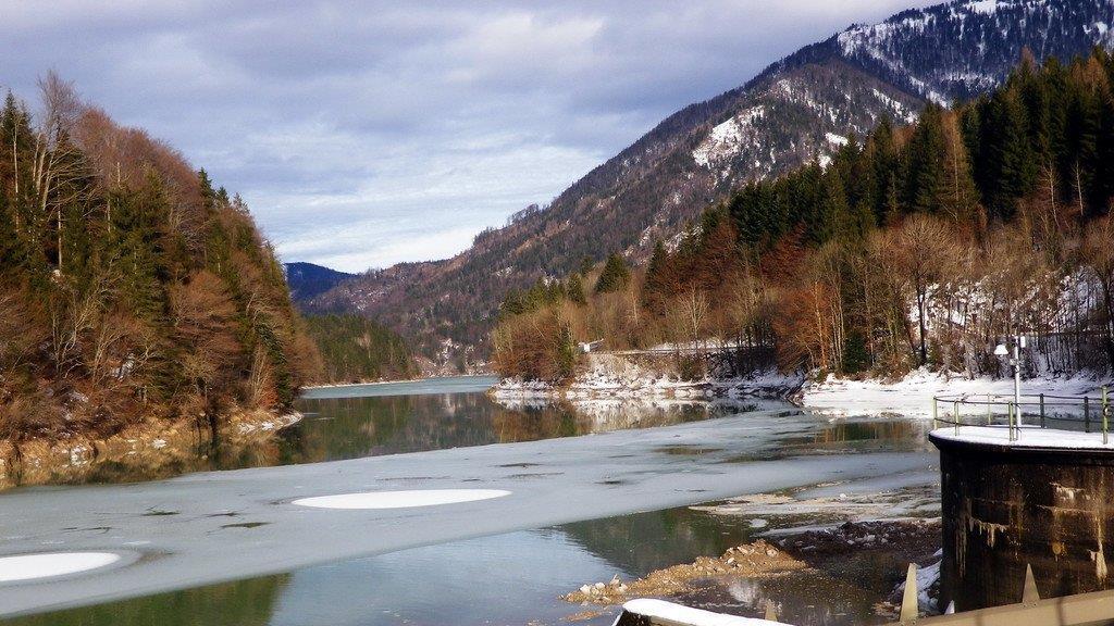 Wiestal-Stausee in Bayern