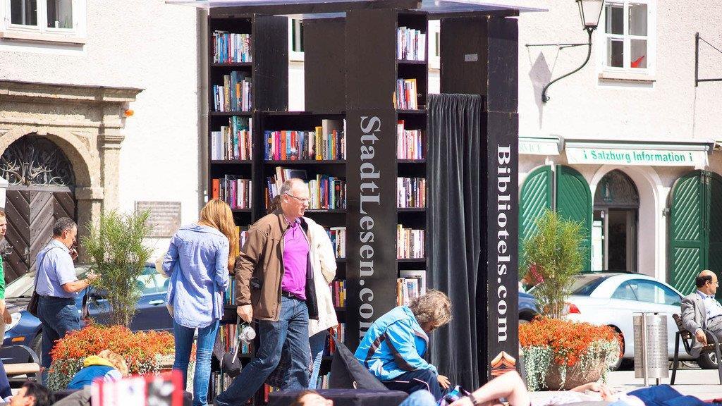 StadtLesen am Mozartplatz, II