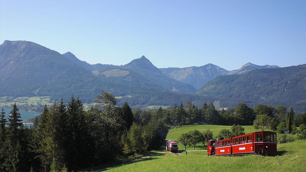 Die Frau überquerte die Gleisanlagen der Schafbergbahn (Symbolbild).