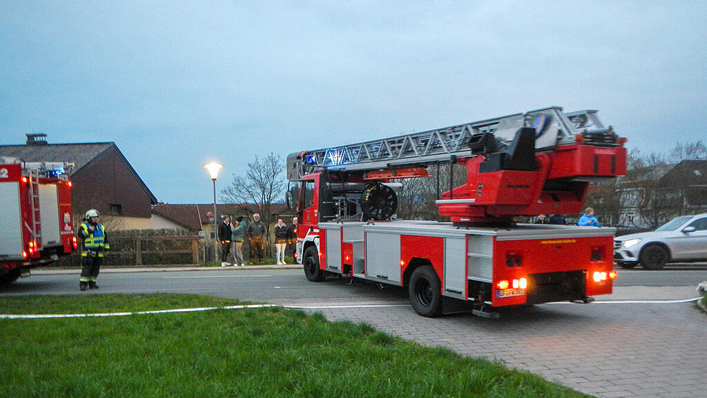 Groß-Übung der Feuerwehren in Oberndorf