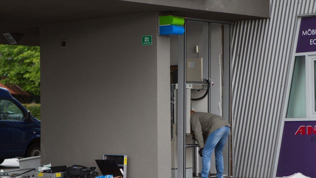 Bankomat in Eugendorf gesprengt Juli 2017