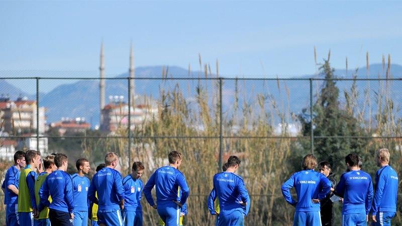 Grödig auf Trainingslager