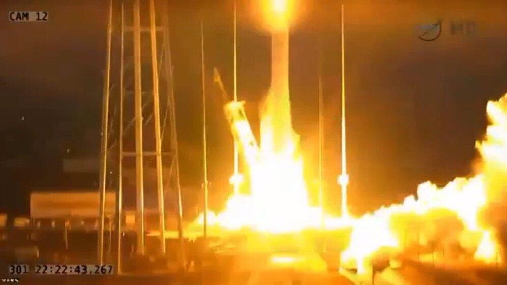 Cygnus: Raketenexplosion bei Start
