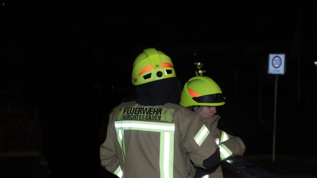 Pkw stürzt in Berchtesgadener Ache