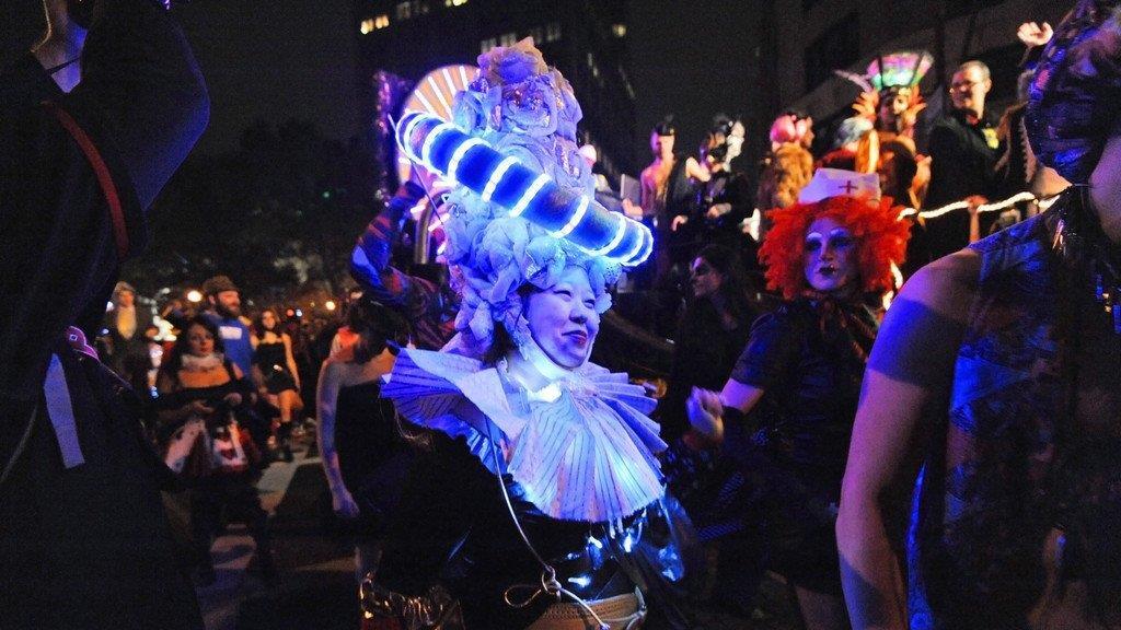 Zehntausende Menschen feierten Halloween-Parade in New York