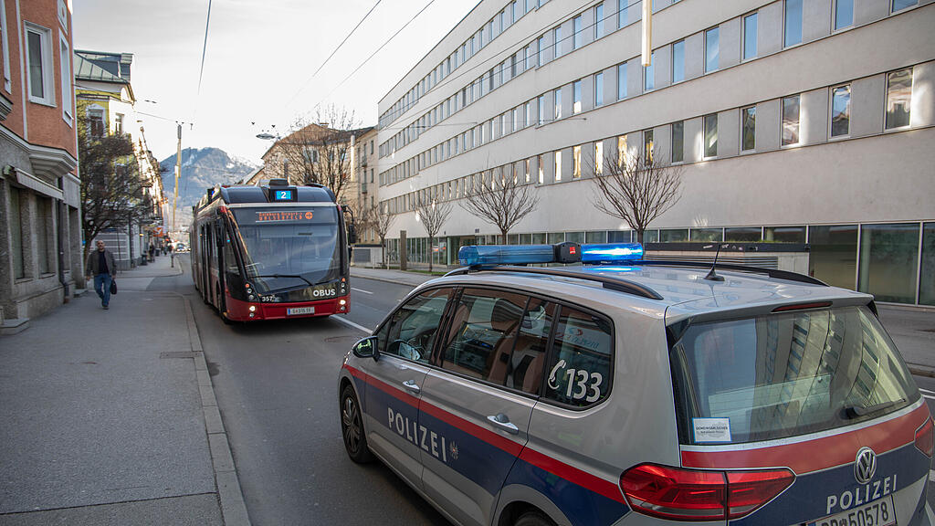Unfall mit O-Bus Ignaz-Harrer-Straße
