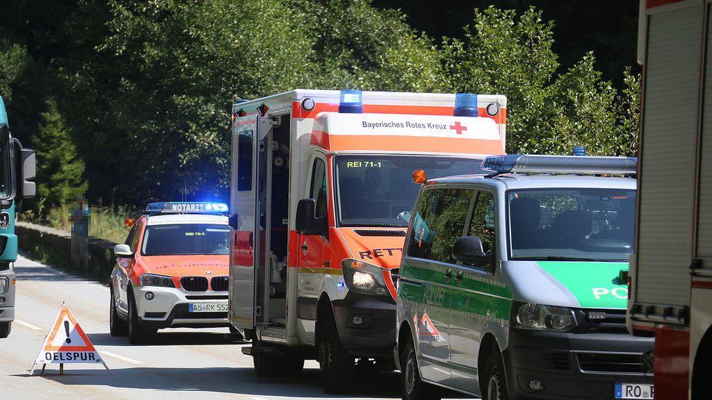 Verkehrsunfall am Thumsee