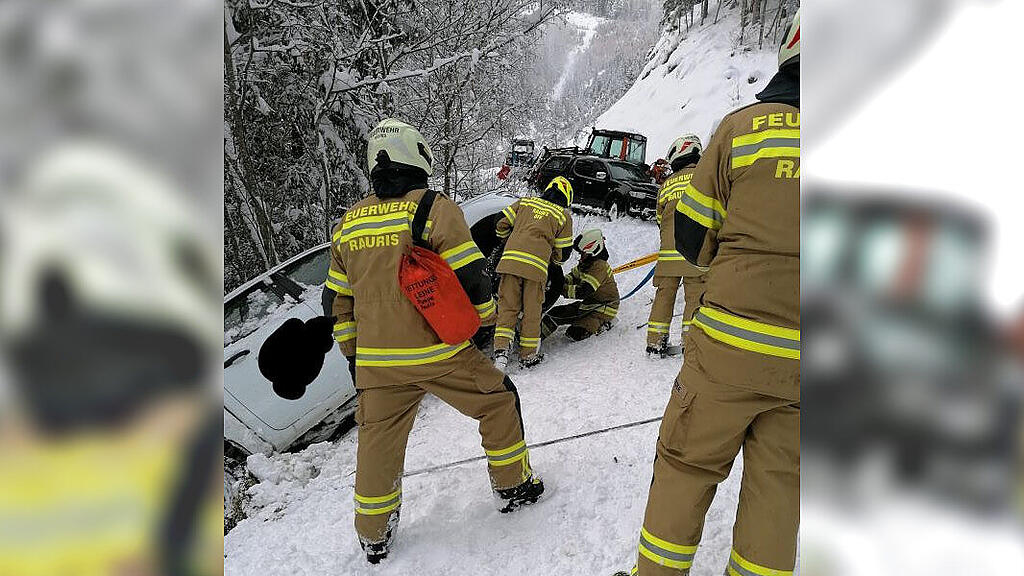 Fahrzeugabsturz Rauris