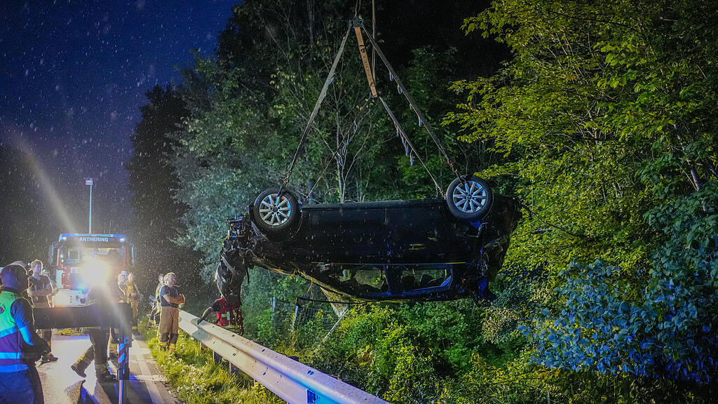 Verkehrsunfall in Anthering