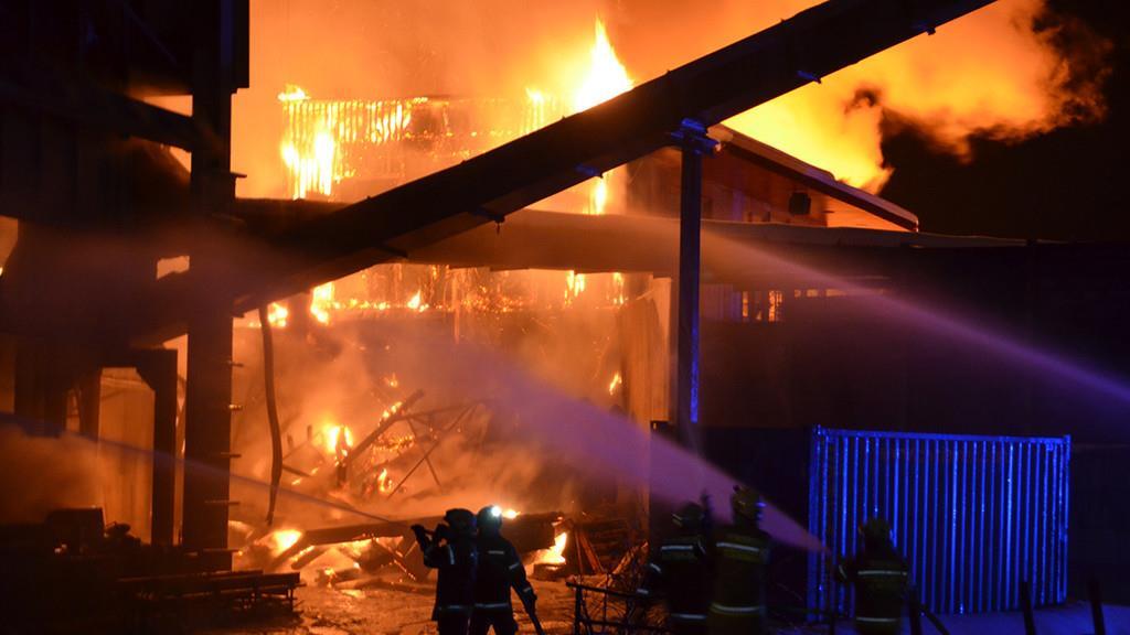 Brand im Sägewerk in Radstadt II
