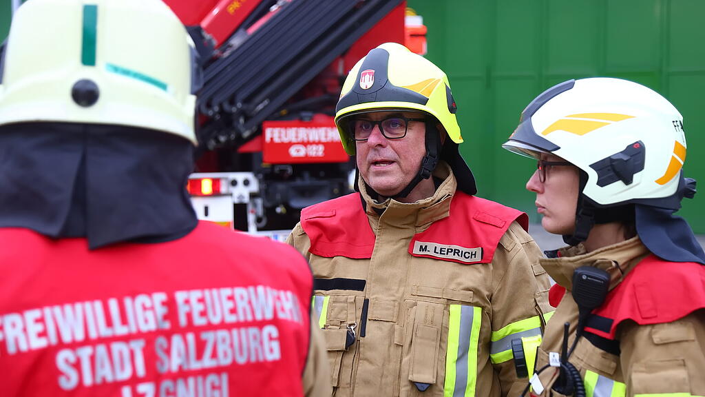 Herbstübung Freiwillige Feuerwehr Stadt Salzburg